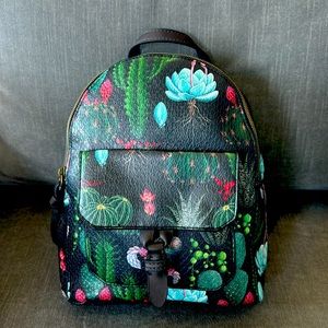 Cactus Botanical Mini Backpack